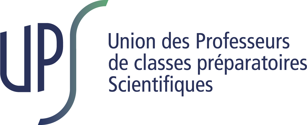 logo de l'Union des Professeurs de Classes Préparatoires Scientifiques